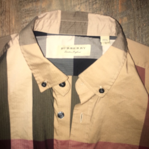 Burberry Checked Dress Shirt - Picture 3 of 4